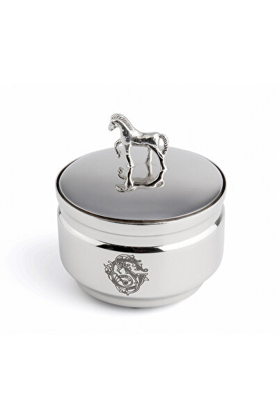 Lucky Art Διακοσμητικό Μίνι Κουτί Αποθήκευσης από Ανοξείδωτο Ατσάλι με Φιγούρ...