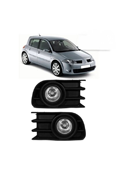 G-Plast Sis Farı Seti Beyaz Megane 2- 2004-2006