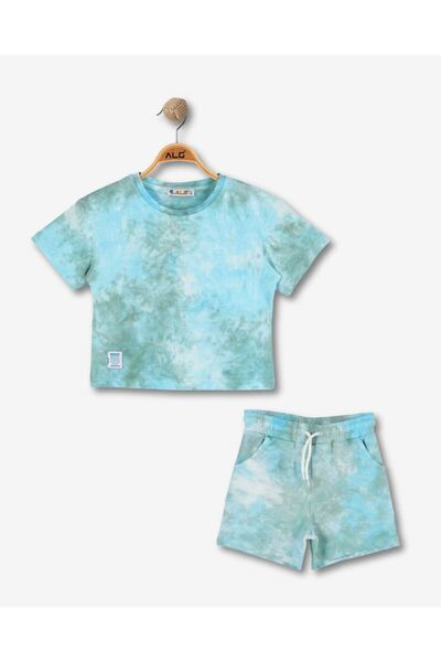 ALG SET KRATKIH PANTALONICA ZA DEVOJČICE - BATIK UZORAK 95% PAMUK