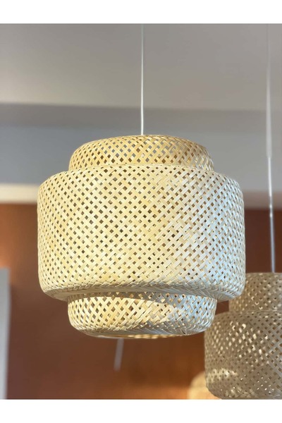 Maison Avf Vira Rattan Bambu Avize - 40 cm