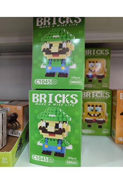 senacacollection Mario Model Bricks Yapı Oyuncak 1 ADET