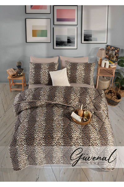 Güvenal Σετ παπλωμάτων Milano με σχέδια Ranforce με διπλή μαξιλαροθήκη |   Σε...