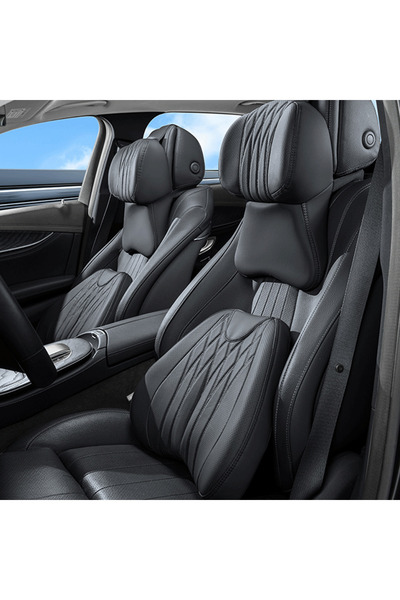 PriStyle Μαξιλάρια Αυτοκινήτου Premium, Μαλακή Επένδυση και Αφρός Μνήμης, Μον...