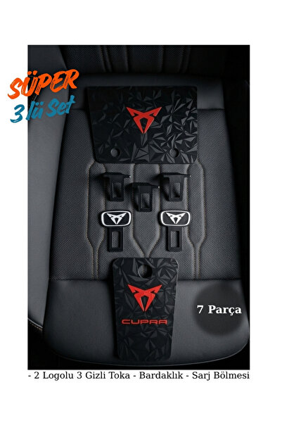 larenauto CUPRA FORMENTOR - LEON BARDAKLIK ŞARJ TOKA SET