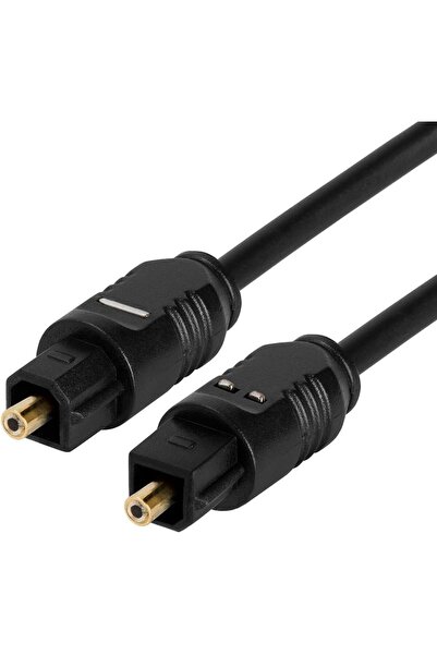 Coverzone Optik Ses ve Bağlantı Kablosu Toslink - Toslink 2 Metre YWL2.2 Diji...