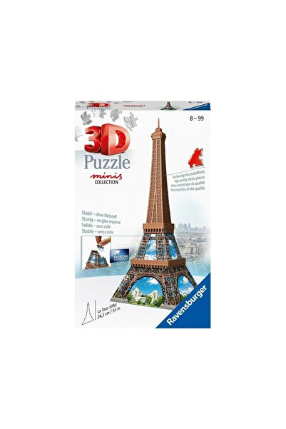 RAVENSBURGER 3D Παζλ Μίνι Πύργος του Άιφελ 54 τεμάχια (12536)