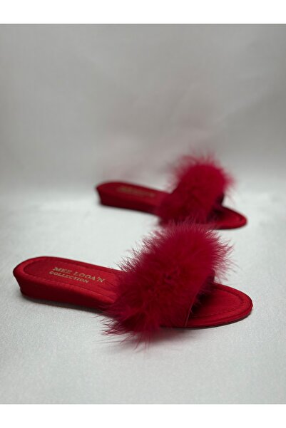 mee looa'n collection Γούνινες παντόφλες προίκας για νύφη