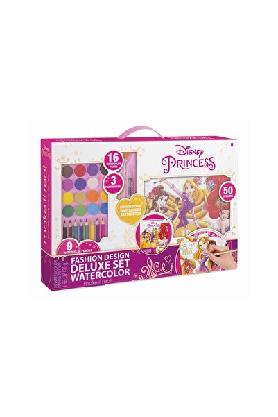 Make It Real Σετ Ντύσιμο Πριγκίπισσας Disney Πολυτελείας με Σχέδια Ακουαρέλας...