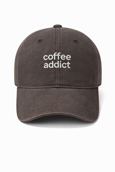 CAP BROS Șapcă brodată lavabilă Caffee Addict