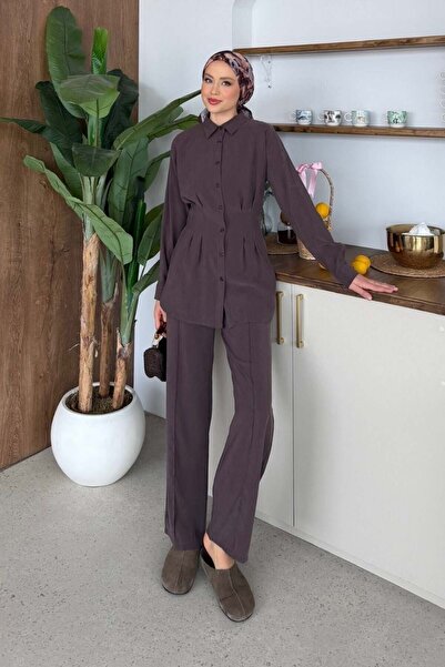 Şulemoda Giyim Σετ Φρανκ Μοντάλ Καφέ