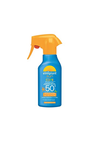 ELMIPLANT Αντηλιακό Σπρέι-Λοσιόν για Παιδιά, Sun Plus Protection SPF 50+, για...