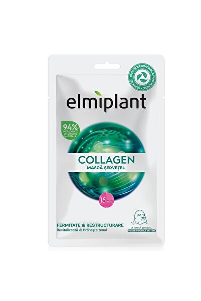 ELMIPLANT Μάσκα Προσώπου σε Μορφή Ταμπλέτας, Ελμιπλαντ, Κολλαγόνο, Για Όλους ...