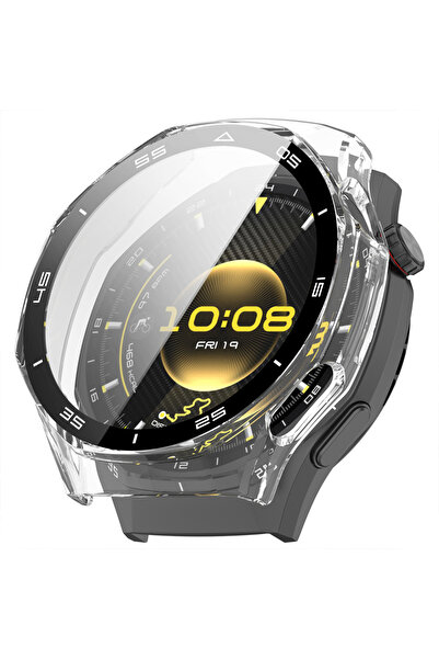 Sneezy Huawei Watch GT6 Pro 46mm Kasa Uyumlu Kılıf Sert PC Kasa ve Ekran Koru...
