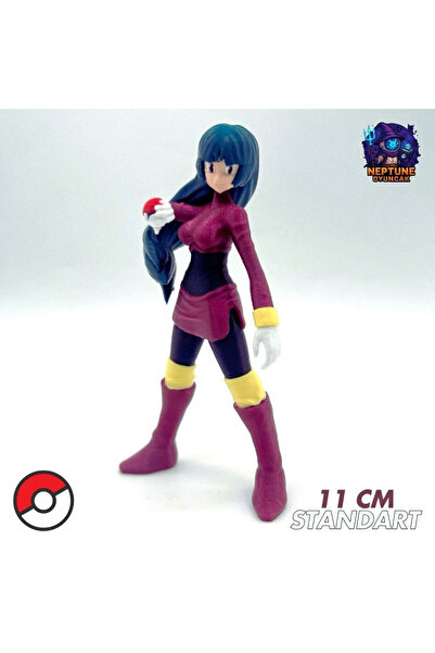Neptune Gym Leader Sabrina Pokemon Eğitmeni Figürü
