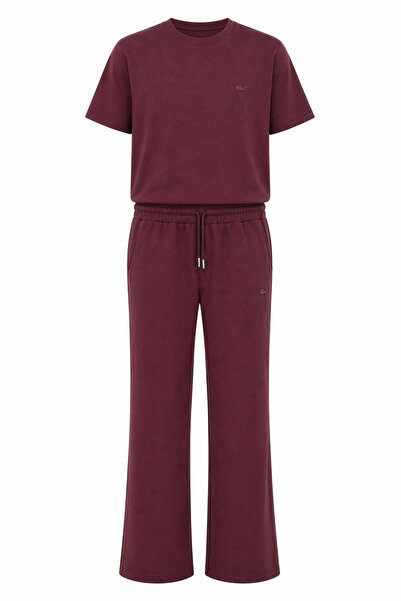 HAZELANNA Μπορντό Σετ Φόρμας Δύο Τεμαχίων