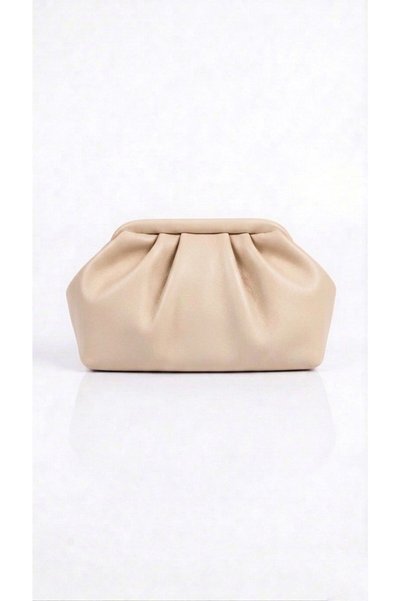 Lilivo Bags Dina Magnet Closure Women's Hand and Shoulder Bag Beige
