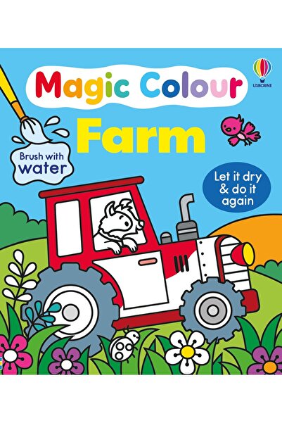 Usborne Μαγική Έγχρωμη Φάρμα – Βιβλίο Δραστηριοτήτων για Παιδιά 3+ Ετών