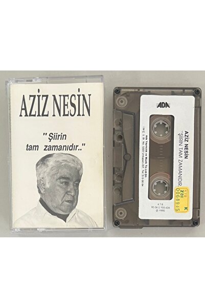 Ada Müzik Aziz Nesin's Poetry Is the Complete Collection Cassette (Paper Edit...
