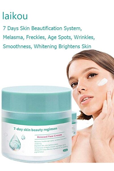 LAIKOU Face Renewal Cream 7Day Skin Beauty System for Melasma, Freckles, Age ...