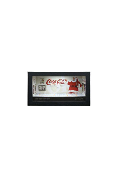 MoreArt Coca-Cola Garage Μοντέλο κλίμακας 1:64 με φώτα από την MO941303
