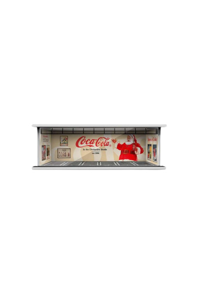 MoreArt Coca-Cola B 1:64 Διόραμα Γκαράζ με Φώτα – MO914036