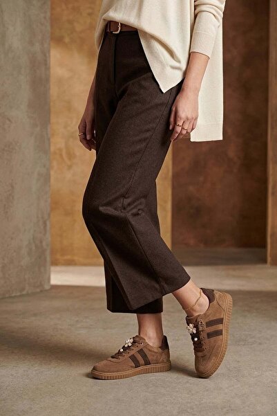 John Richardo 1187 Γυναικεία κλασικά αθλητικά παπούτσια από γνήσιο δέρμα μαύρ...