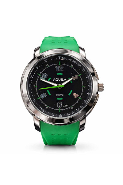 ULYSSES Ανδρικό ρολόι, Πράσινο, Χαλαζία, Casual UB36