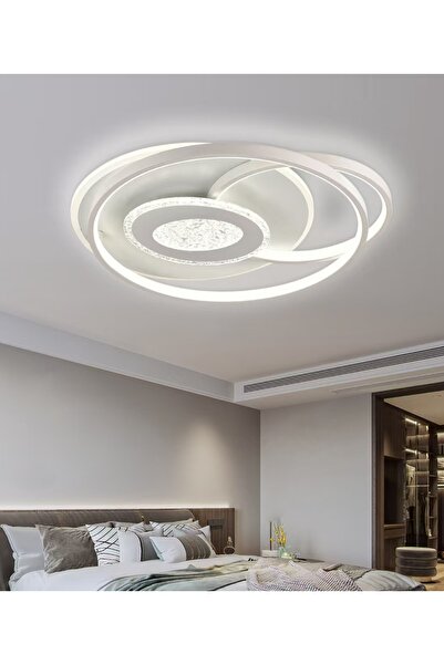 KKG ELEKTRİK Ellipse Tasarımlı Led Tavan Plafonyer Avize – Lüks Modern Aydınl...