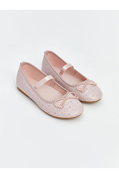 LC Waikiki Lcw Steps Pink Girls' Ballet Flats with Nevavm Difference
