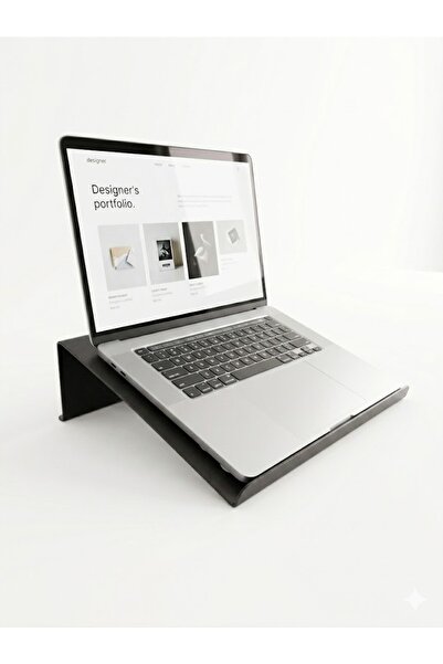 TUKAHOME&DESİNG Metal Hava Delikli Laptop Standı, Notebook standı, Notebook Y...