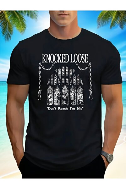 yiou trendy clothing تي شيرت Knocked Loose - تي شيرت موسيقى ميتال
