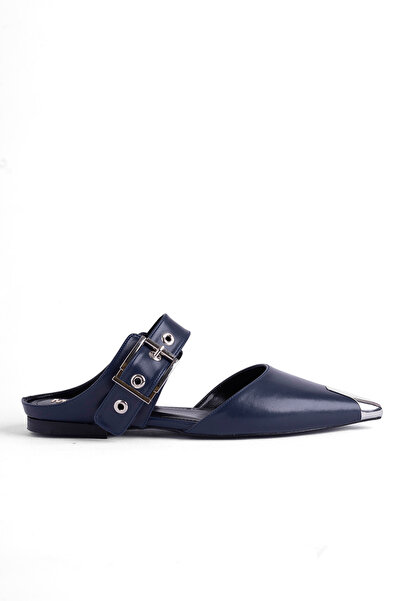 MARY Παπούτσια μπαλαρίνας με ανοιχτή πλάτη, μπαλαρίνες με επίπεδη σόλα, μπαλα...