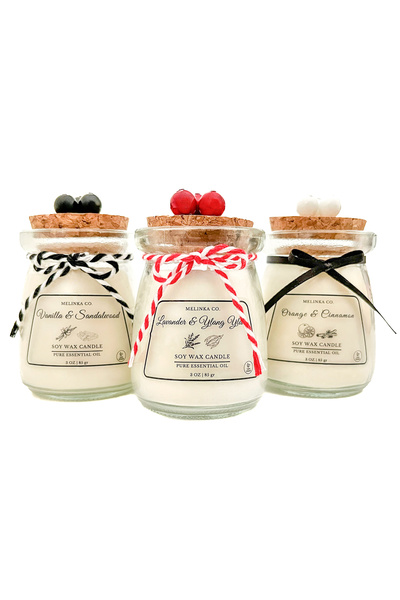 Aromaterapi Soya Mumu Stella Serisi, 3'lü Set (3X85gr)