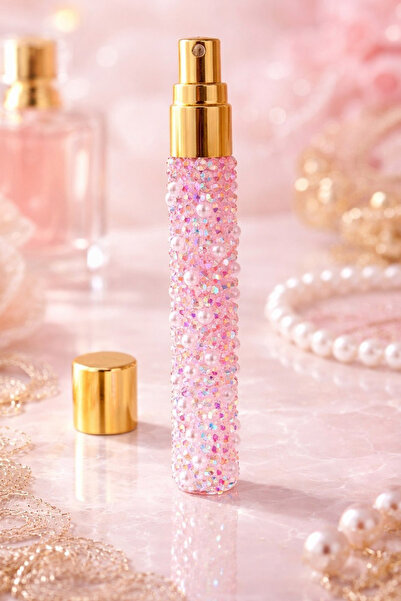 MUSK STORE Luxury Taşlı Cep Parfümü – Şık Tasarım EDP Kadın Parfüm 10 ml