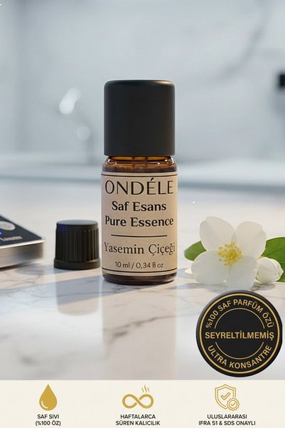 ONDÉLE %100 Saf Yasemin Çiçeği Esansı 10ml | Seyreltilmemiş Ultra Konsantre P...