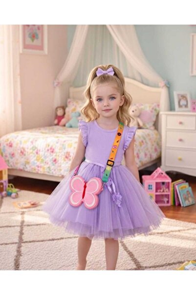 Retro Women Κοριτσίστικη χαριτωμένη ροζ μωβ μαλακή τσάντα σιλικόνης Popit