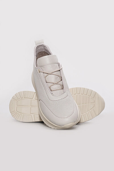 Ayakkabıhane Εσωτερικά και εξωτερικά Γνήσιο δέρμα Μπεζ EVA Γυναικεία αθλητικά...