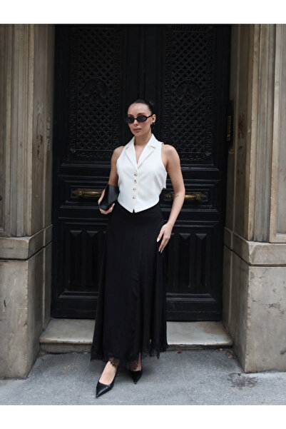 thelowely ΑΣΥΜΜΕΤΡΗ ΦΟΥΣΤΑ ΜΕ ΔΙΑΚΟΣΜΗΣΗ ΔΑΝΤΕΛΑΣ