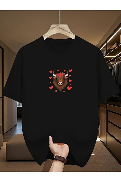 yiou trendy clothing تي شيرت كاجوال جديد بأكمام قصيرة لعيد الحب 2026