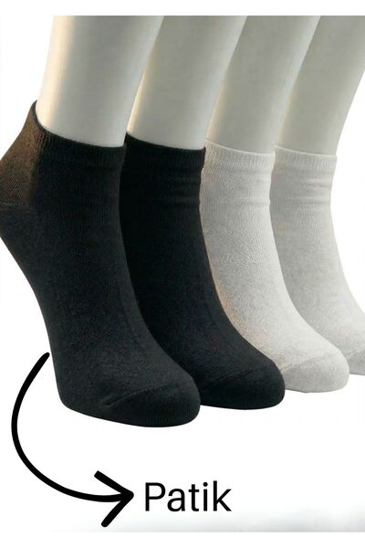 Hstoree Men's Premium Bamboo Bootie Socks Set of 4 – 80% Real Bamboo Yarn, Se...