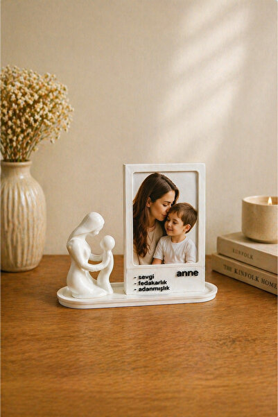 Root Made Anne ve Çocuk Temalı Dekoratif Modern Fotoğraf Çerçeve 10x7 Fotoğra...