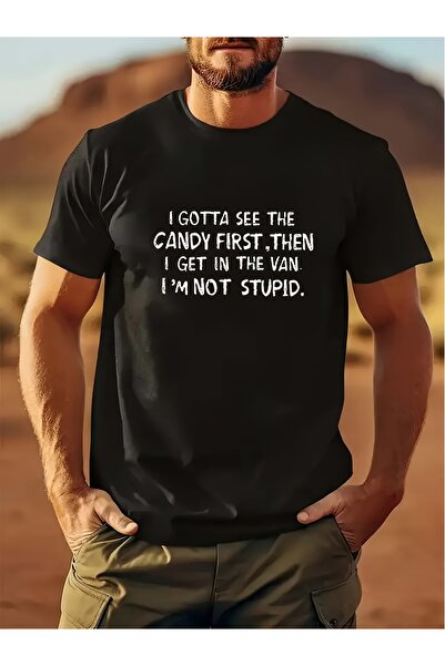 yiou trendy clothing تي شيرت رجالي كاجوال برقبة دائرية مطبوع عليه شعار "I Got...