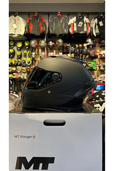 MT Helmets MT KASK FF126 STINGER 2 PURE A1 MAT(ŞEFFAF VİZÖRLÜ)