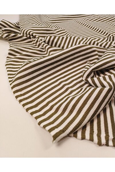 Kumaş Parça Εκρού Πράσινο Βρεφικό Ύφασμα Καμιζόλας Μαλακό Ελαστικό Ντραπέ Μπλ...