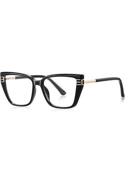 Techsuit Ochelari de Calculator, F, Rectangulari - Reflex PC (2275) - Black/Gold