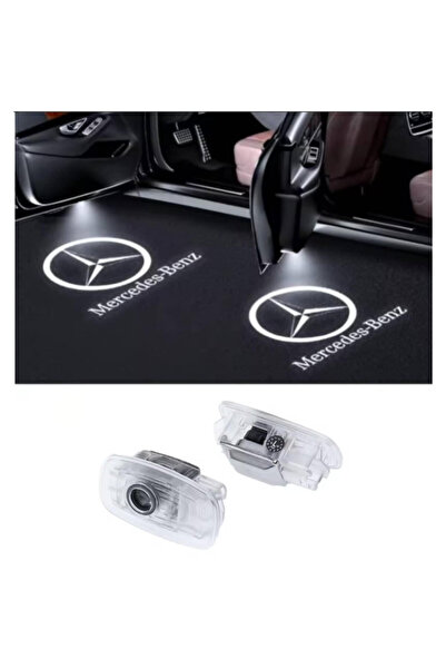 CerCip Φώτα Πόρτας Αυτοκινήτου για MERCEDES BENZ, LED Ολογράμμα με ΛΟΓΟΤΥΠΟ, ...