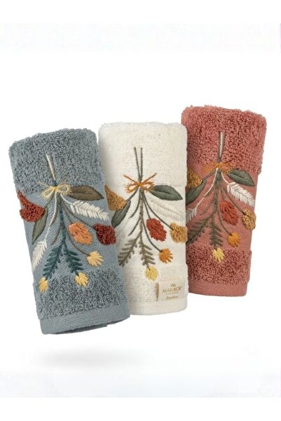 Layan Home Nova 3-Piece Hand Towel Set 30×50 cm