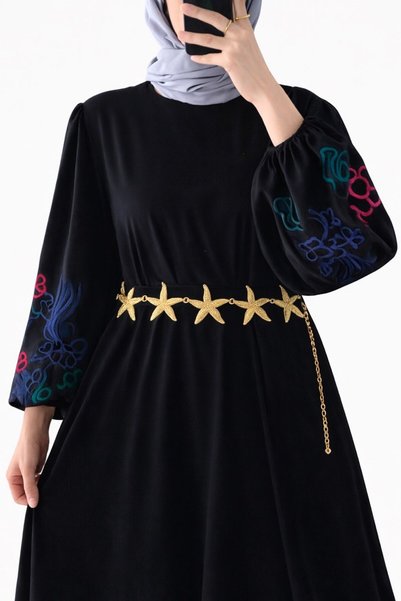 ELVEA Starfish Figured Body, Waist, Dress, Pants and Skirt Matching Chain Belt Set