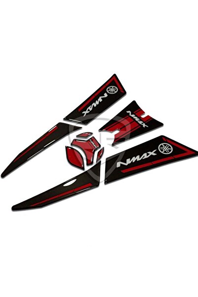 Redline Grafik Redlinegrafik Nmax Uyumlu Tank Pad Basamak ve Yan Pad Koruyucu...