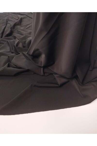 Kumaş Parça Μαύρο Λεπτό Ύφασμα Ζέρσεϊ Ελαστικό Ντραπέ Κομψό για Μπλουζάκια & ...